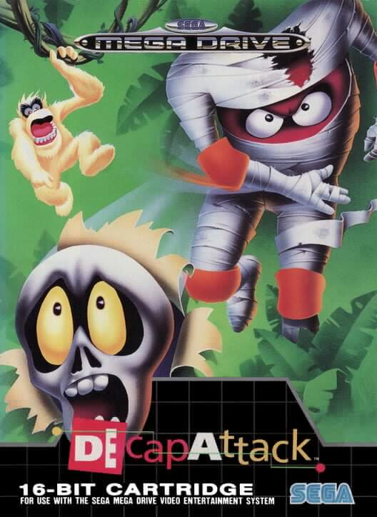 Decap Attack - Sega Mega Drive Games