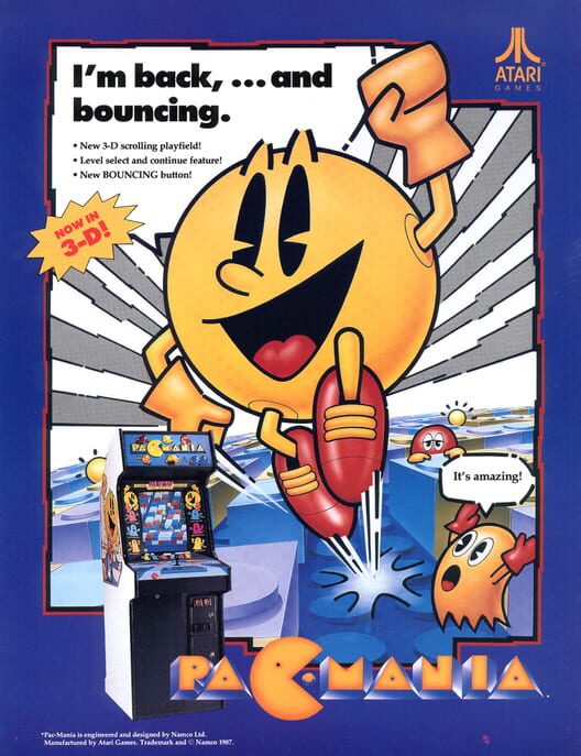 Pac-Mania - Sega Mega Drive Games
