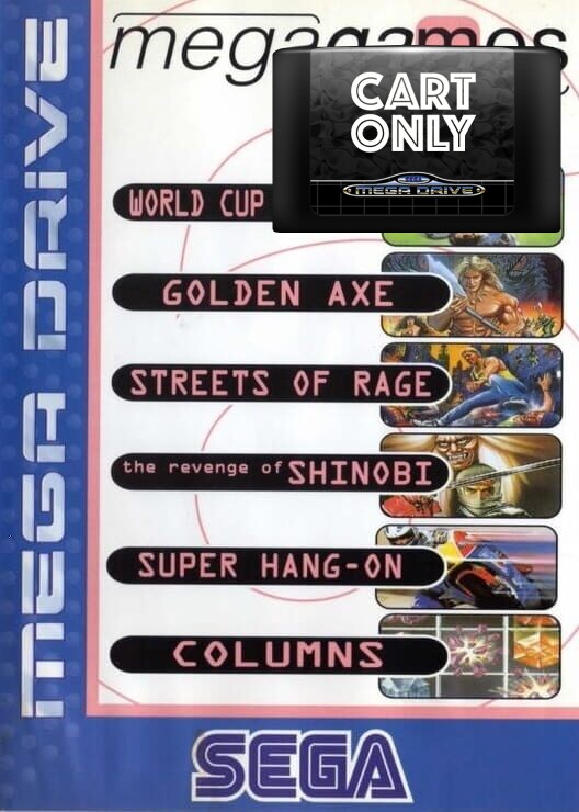 Mega Games 6 - Cart Only - Sega Mega Drive Games
