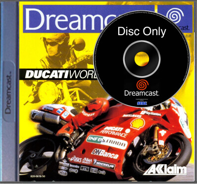 Ducati World: Racing Challenge - Disc Only - Sega Dreamcast Games