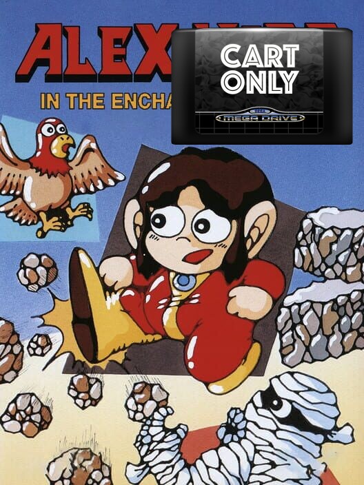 Alex Kidd In The Enchanted Castle - Cart Only - Sega Mega Drive Games