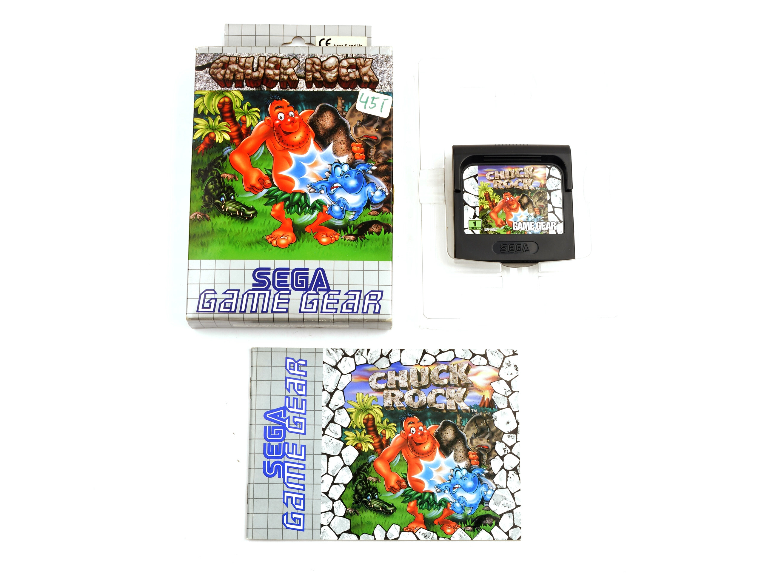 Chuck Rock - Sega Game Gear Games