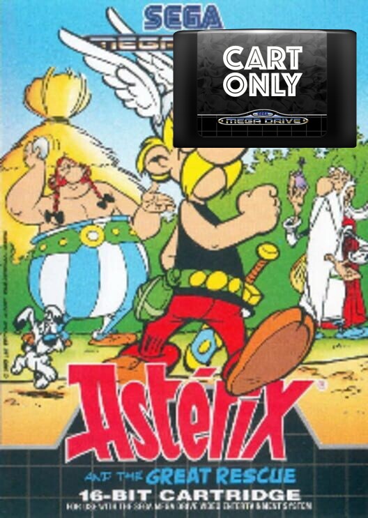 Asterix and the Great Rescue - Cart Only - Sega Mega Drive Games