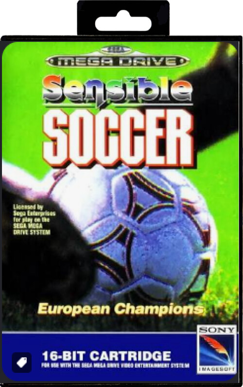 Sensible Soccer European Champions - Sega Mega Drive Games
