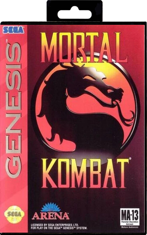 Mortal Kombat (Genesis) - Sega Mega Drive Games