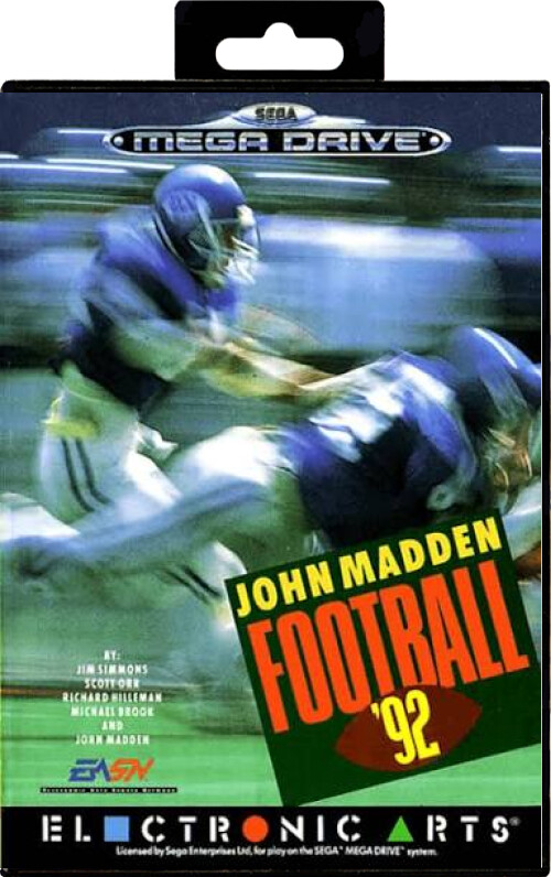 John Madden Football 92 - Sega Mega Drive Games