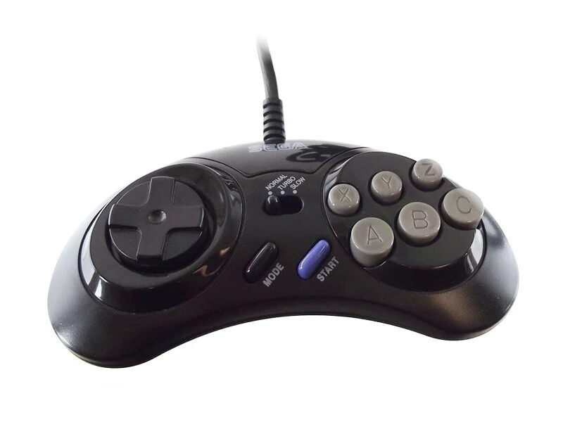 Sega Genesis 6 Button Controller - Sega Mega Drive Hardware