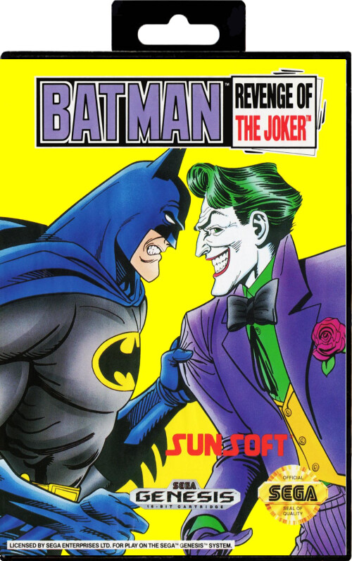 Batman Revenge of Joker (Genesis) - Sega Mega Drive Games