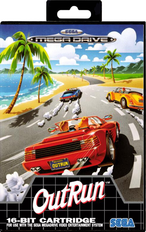Outrun - Sega Mega Drive Games