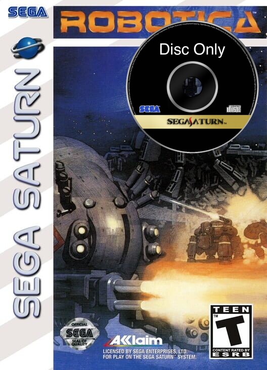 Robotica - Disc Only - Sega Saturn Games
