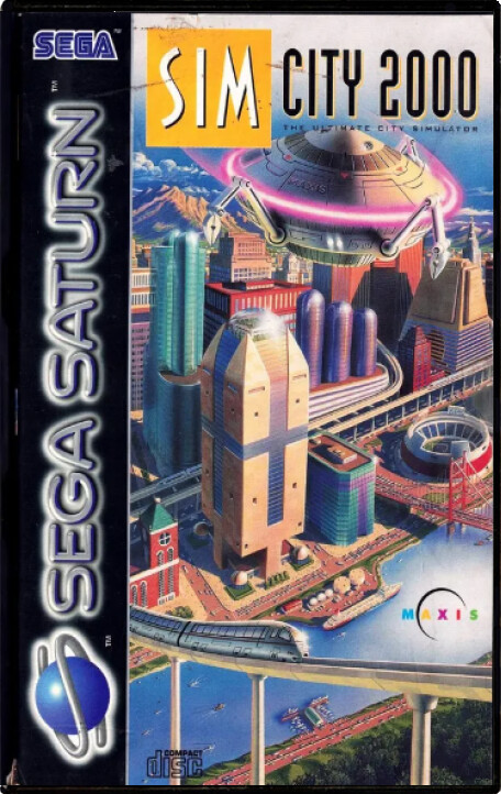Sim City 2000 - Sega Saturn Games