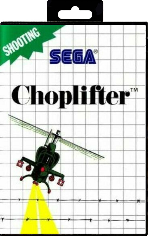 Choplifter The Mega Cartridge - Sega Master System Games