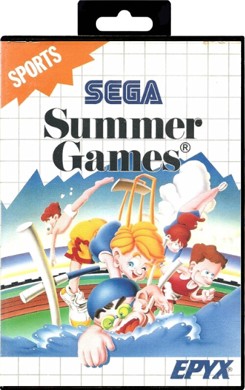 Sports Sega Summer Games - Sega Master System Games