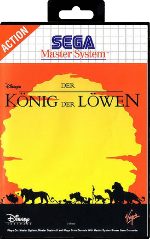 The Lion King (German) - Sega Master System Games