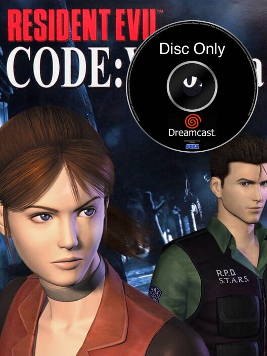 Resident Evil Code: Veronica - Disc Only - Sega Dreamcast Games