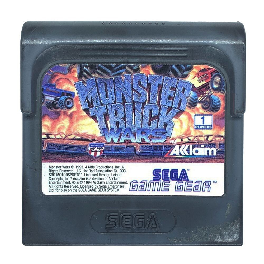 Monster Truck Wars - Sega Game Gear Games