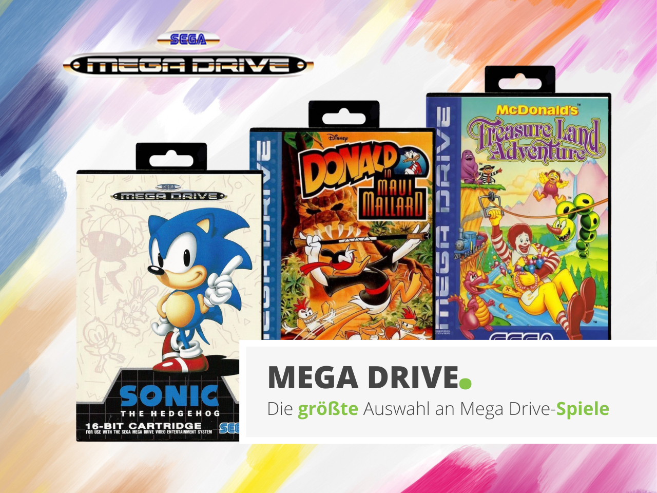 Die größte Auswahl an Mega Drive-Spiele